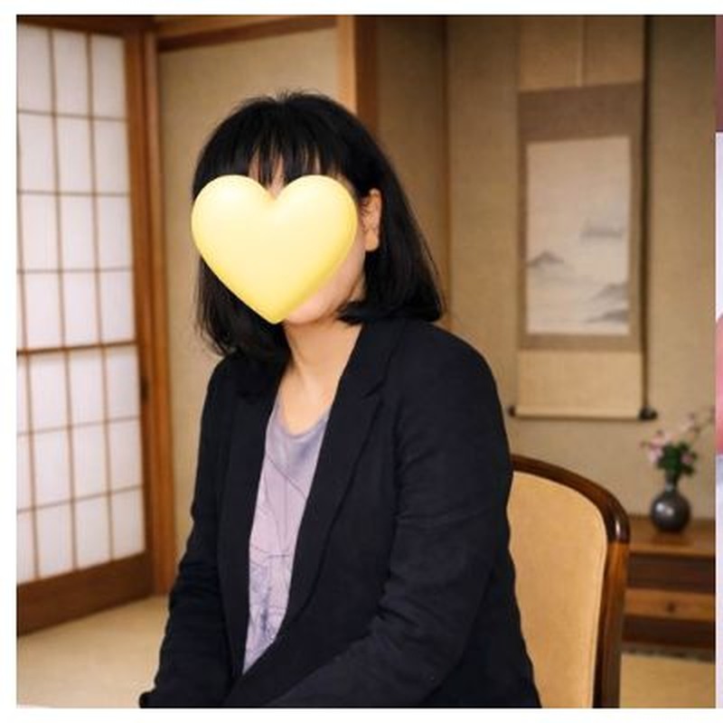 八戸市 nail room an お客様の声1 S.K様 59歳 八戸市 ご来店時の様子