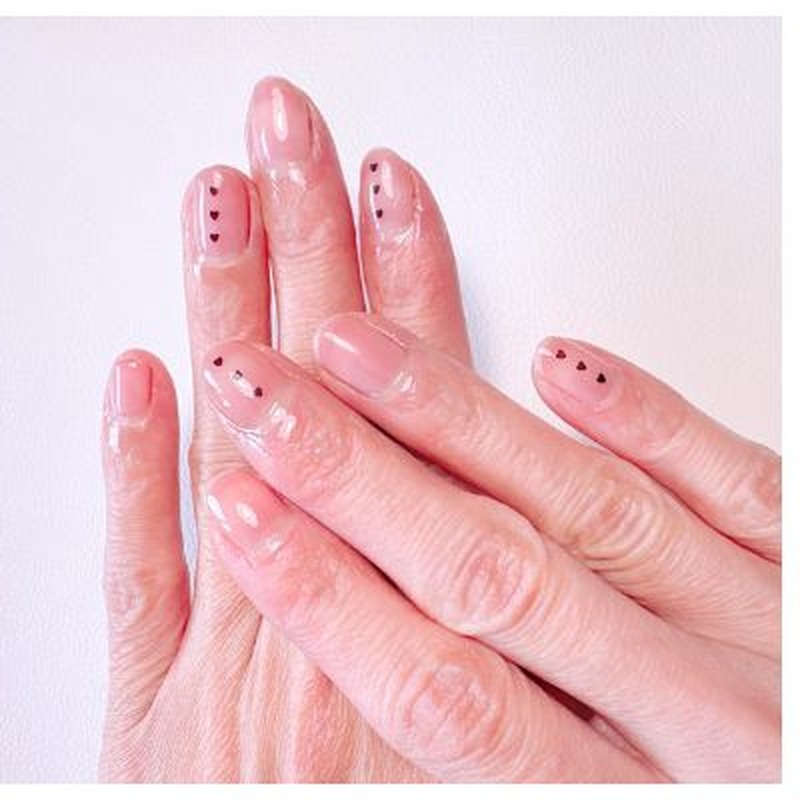 八戸市 nail room an お客様の声2 新堂絢子様 40代 八戸市のネイル仕上がり
