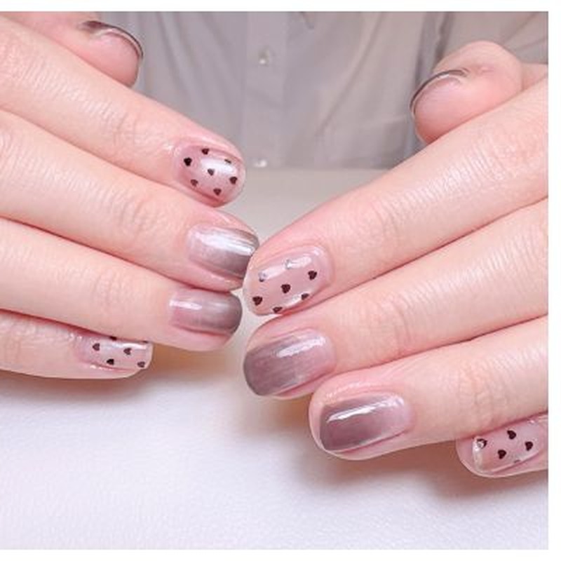 八戸市 nail room an お客様の声5 白石小春様 28歳 八戸市のネイル仕上がり